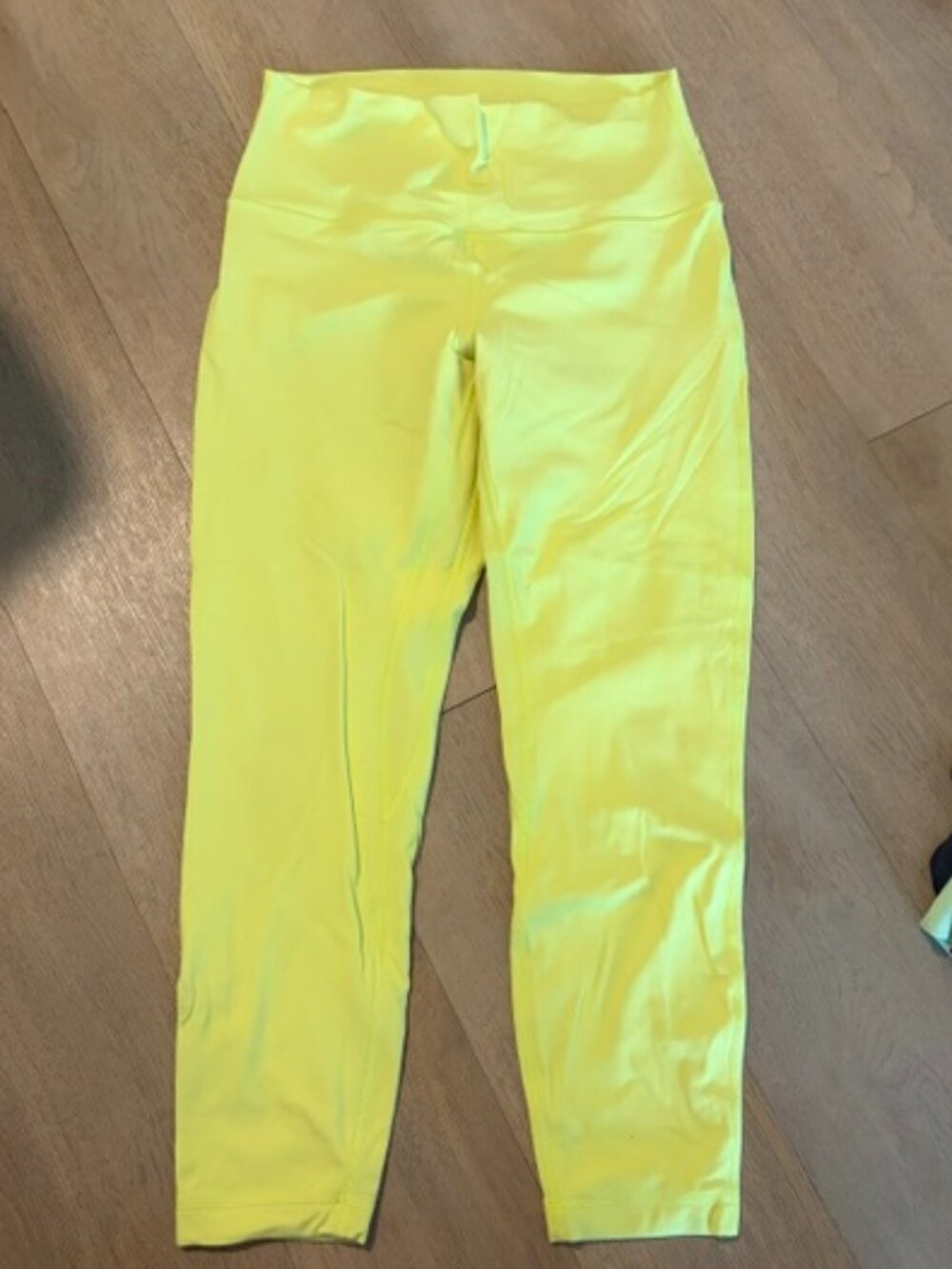 lululemon Align yellow leggings